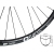 Koła gravel DT G540 db Novatec CLD791 CLD792 Center Lock Tubeless Ready