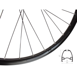 Koła gravel Rodi Cyclone Novatec D791 D792 6-śrub Tubeless Ready